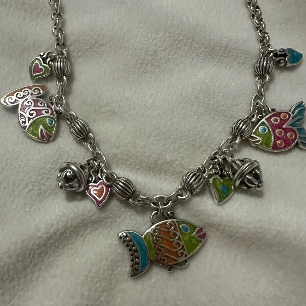 Brighton Tropical Fish necklace - Picture 1 of 3